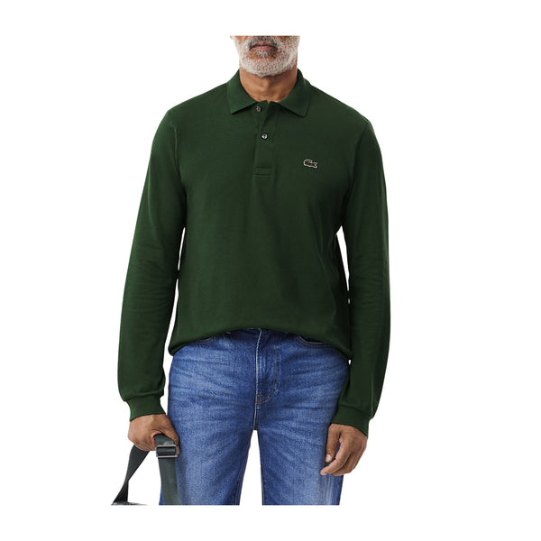 Lacoste Polo Polo Uomo maniche lunghe due bottoni 4 - Francavilla Moda